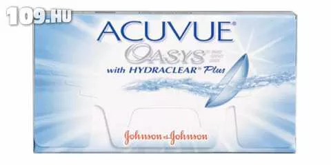 Johnson & Johnson Acuvue Oasys with Hydraclear plus 1-2 hetes kontaktlencse 6db