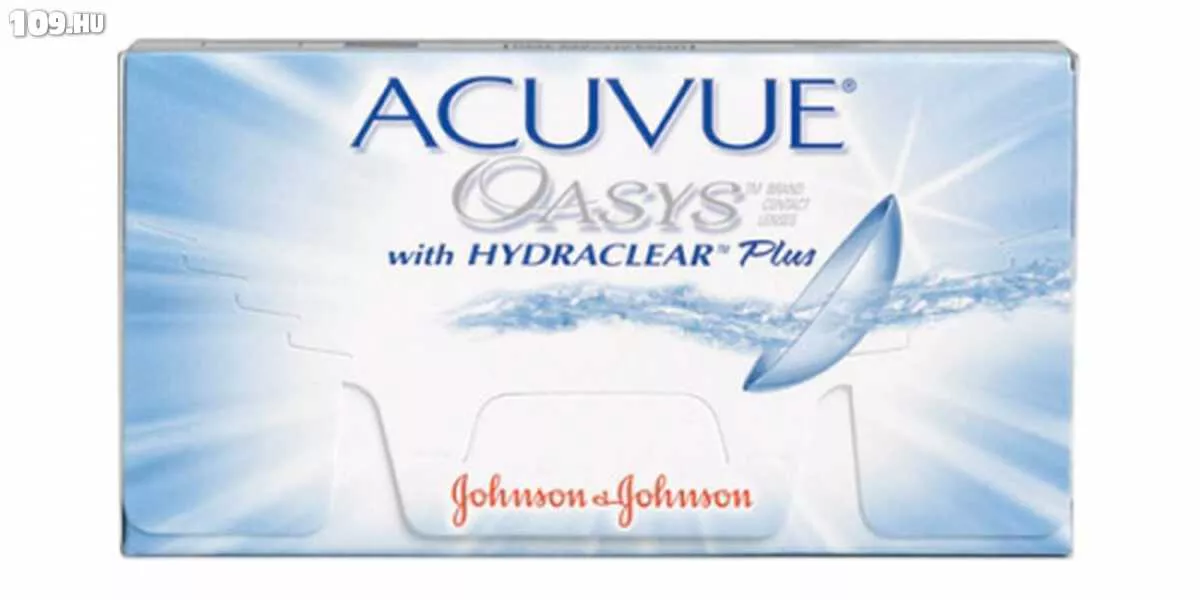 Johnson & Johnson Acuvue Oasys with Hydraclear plus 1-2 hetes kontaktlencse 6db