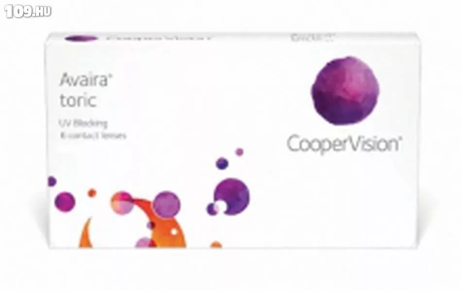 Coopervision Avaira Toric tórikus kontaktlencse 6db