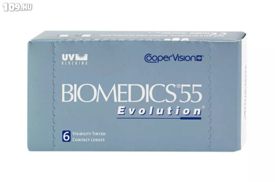 Coopervision Biomedics 55 EVO havi kontaktlencse 6 db